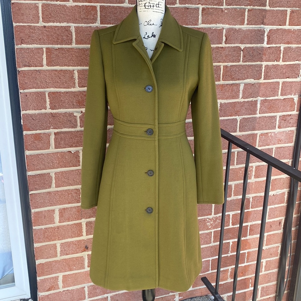 J.Cew Lady Day Double Cloth Coat